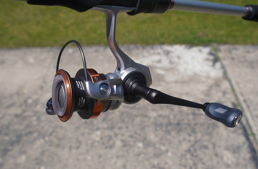 Close-up of Abu Garcia Revo X Spinning Combo