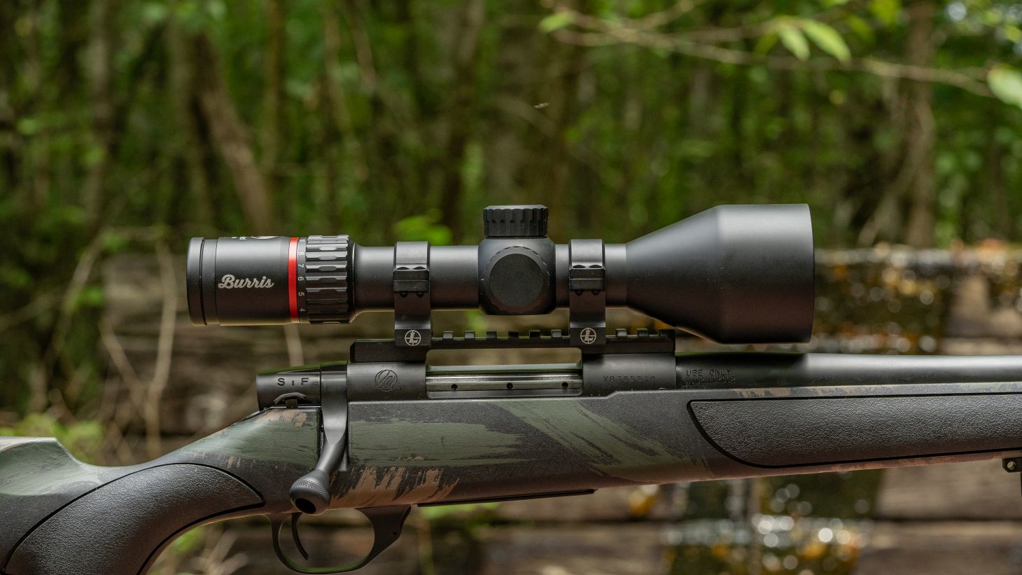 Burris Fullfield 3-12x56mm mounted on gun