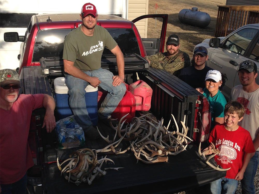 shed antler hunting party