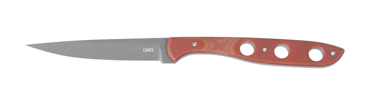 The new CRKT Kasilof knife on a white background. 