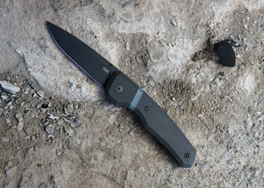 CRKT Michacha automatic knife during testing
