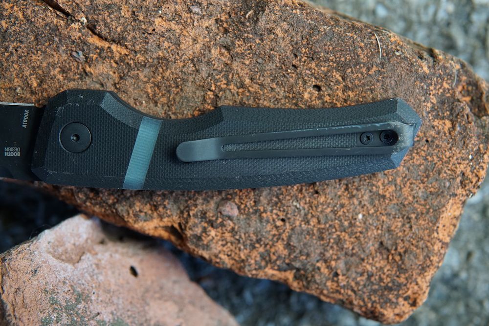 CRKT Michacha knife handle during testing