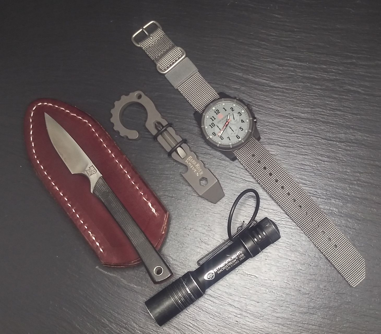 The author's every day carry setup.