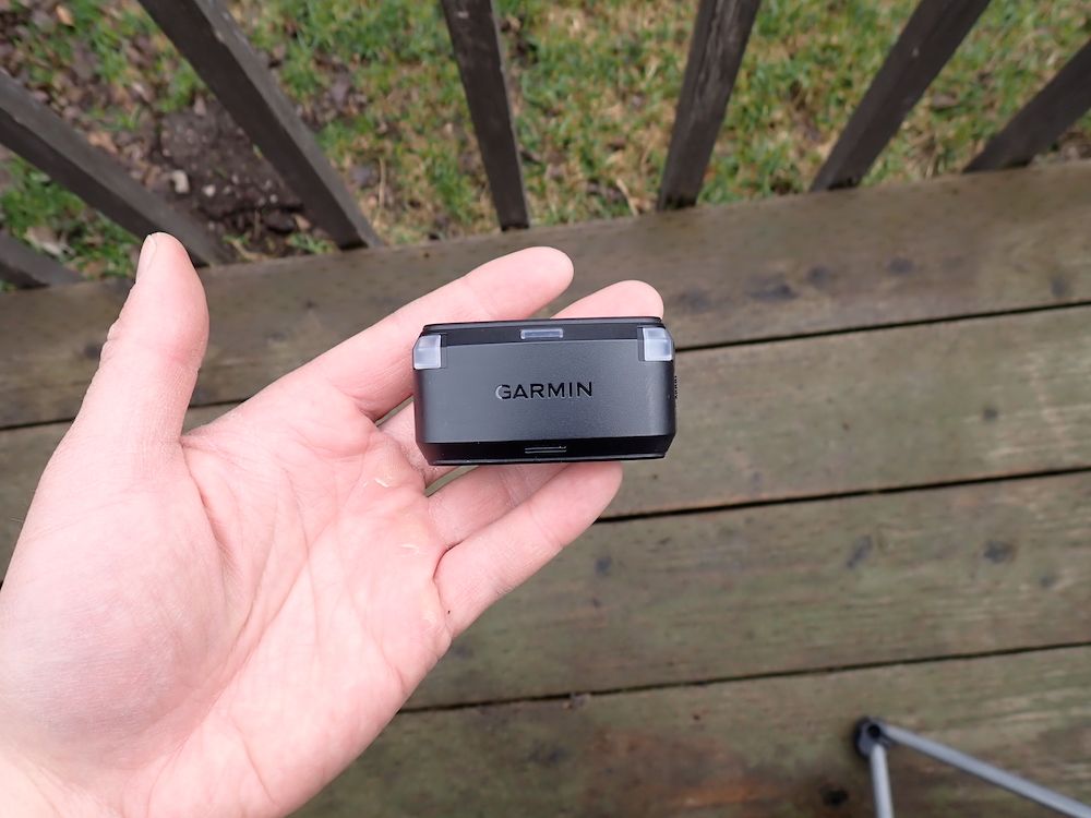 Garmin Alpha LTE Training Collar during testing