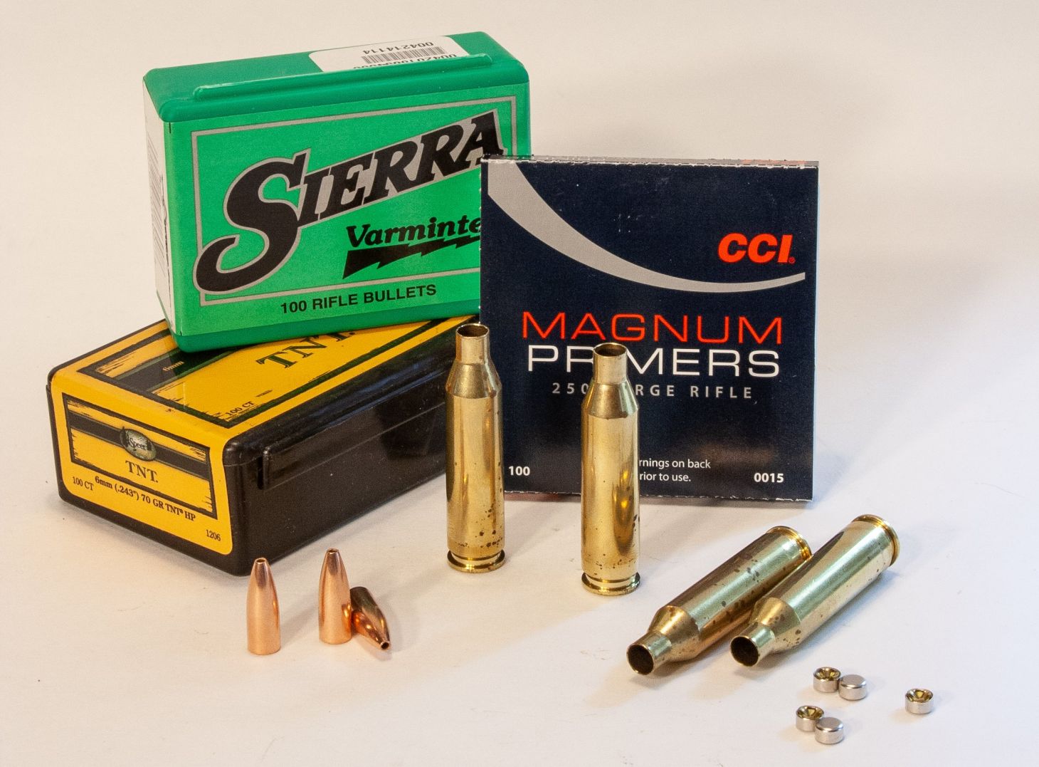 photo of handloading components