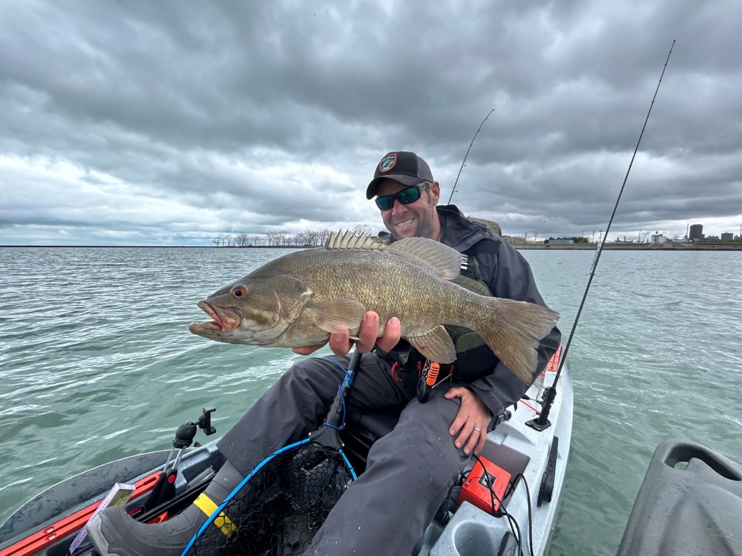 overcast days are often the best time to fish