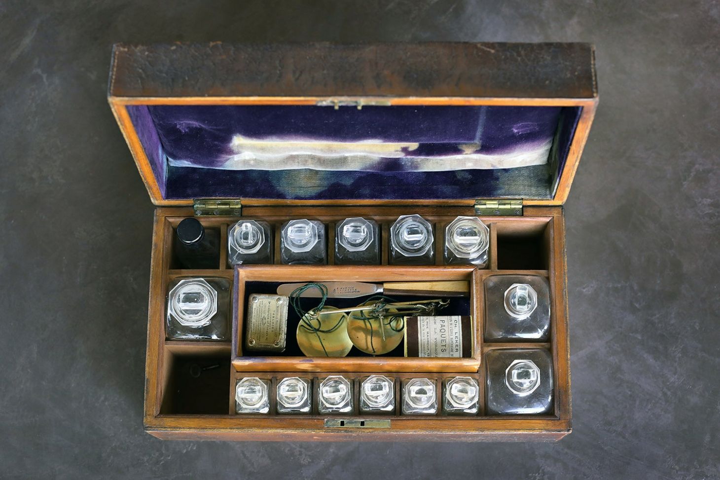 Medicine kit from the Roosevelt amazon expedition.