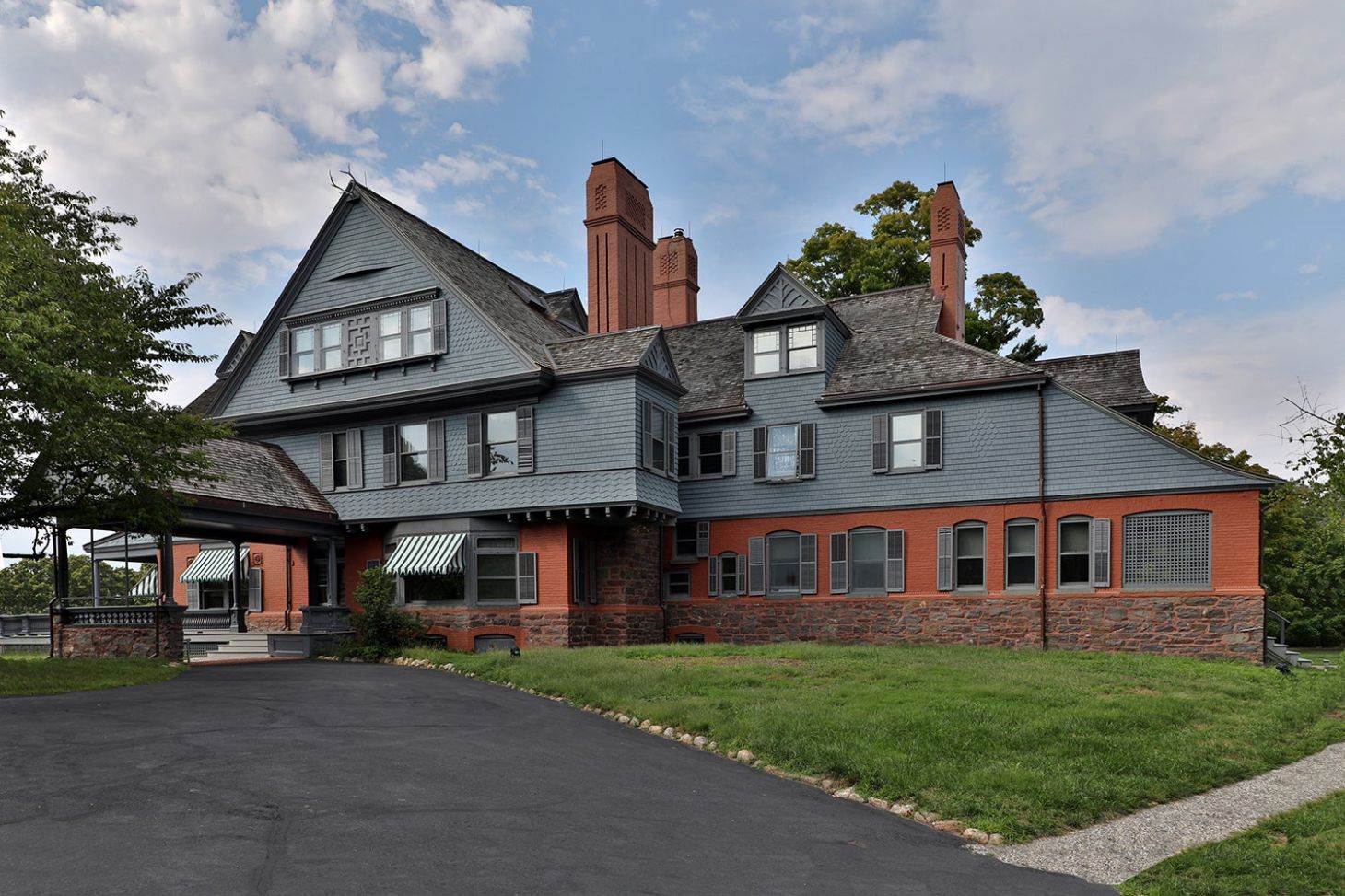 Exterior of Sagamore Hill.
