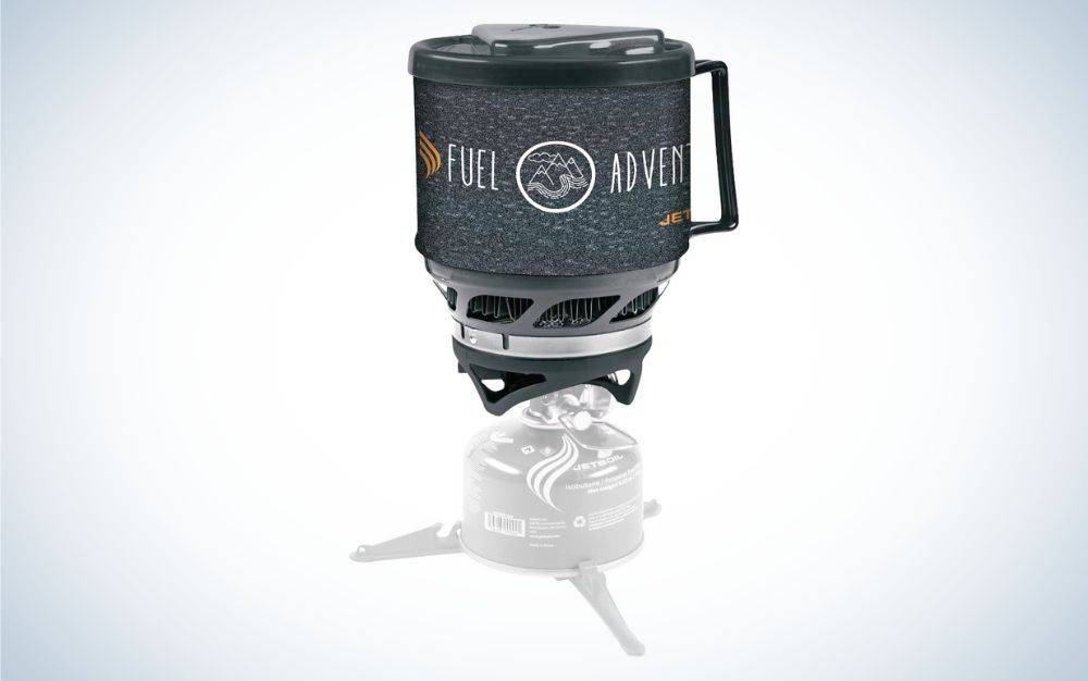 Jetboil MiniMo Cooking System is the best canister backpacking stove.