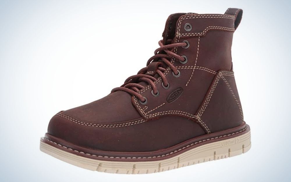 Keen Utility WomenÃ¢€™s San Jose Wedge Work Boots are the most comfortable for women.