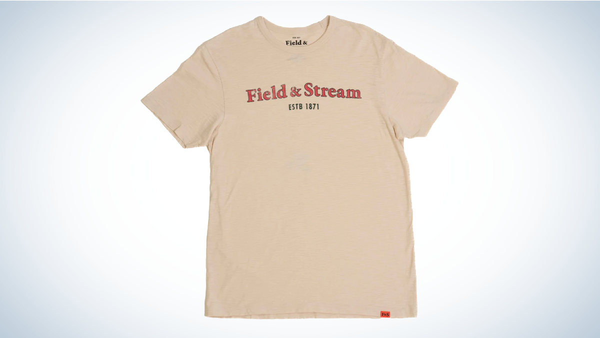 Field & Stream Legacy Tee on gray and white background