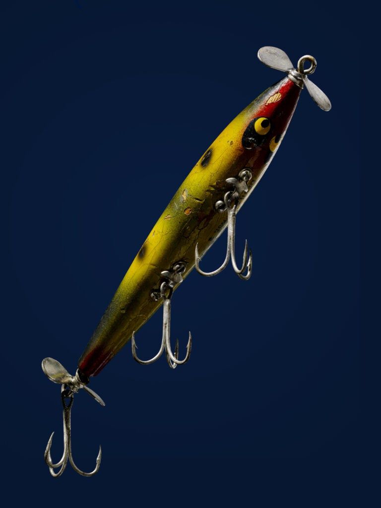 photo of a vintage bass plug