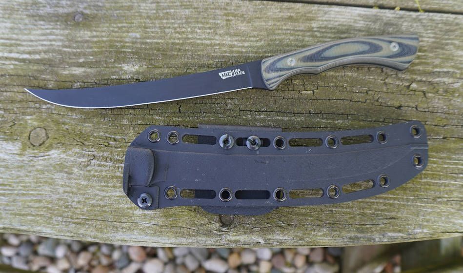 Montana Knife Company Flathead Fillet Knife during testing