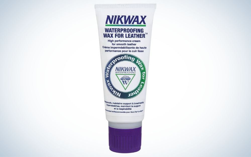 Nikwax Waterproofing Wax for Leather is the best overall.