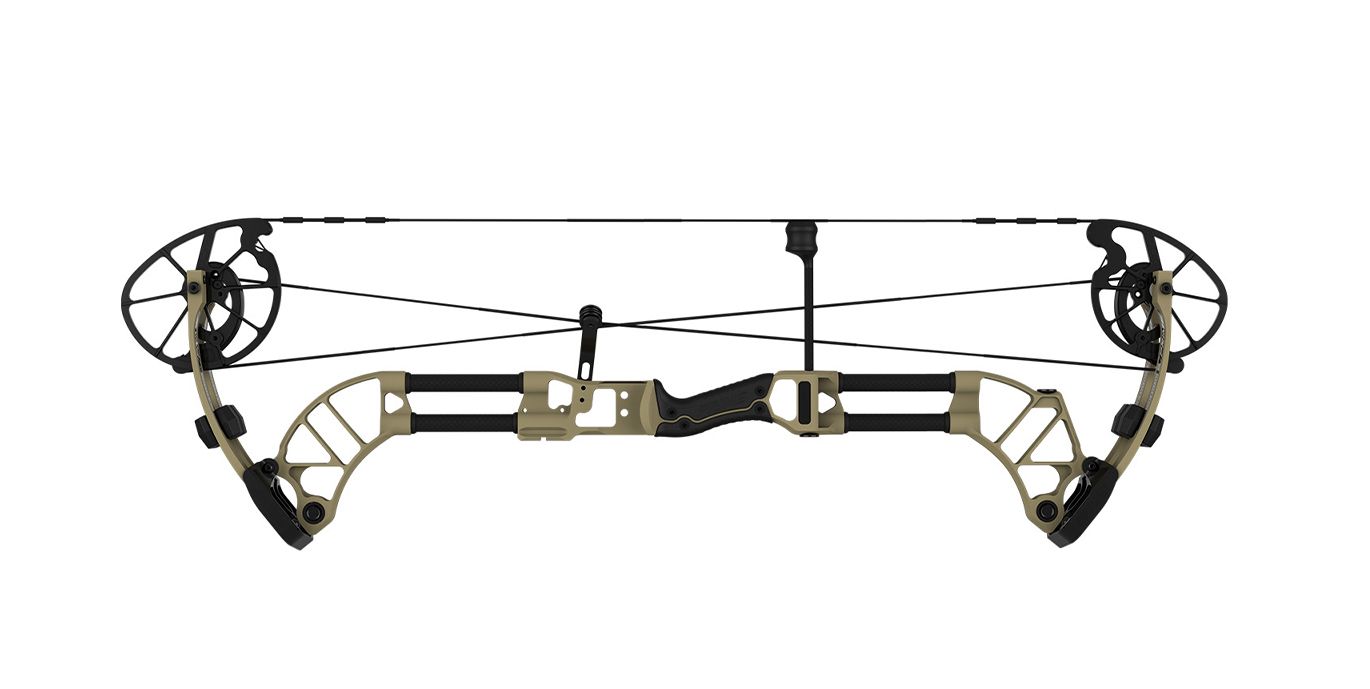 The new Prime Form compound bow on a white background. 