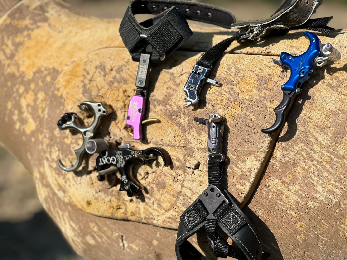 Some of the author's testing lineup.