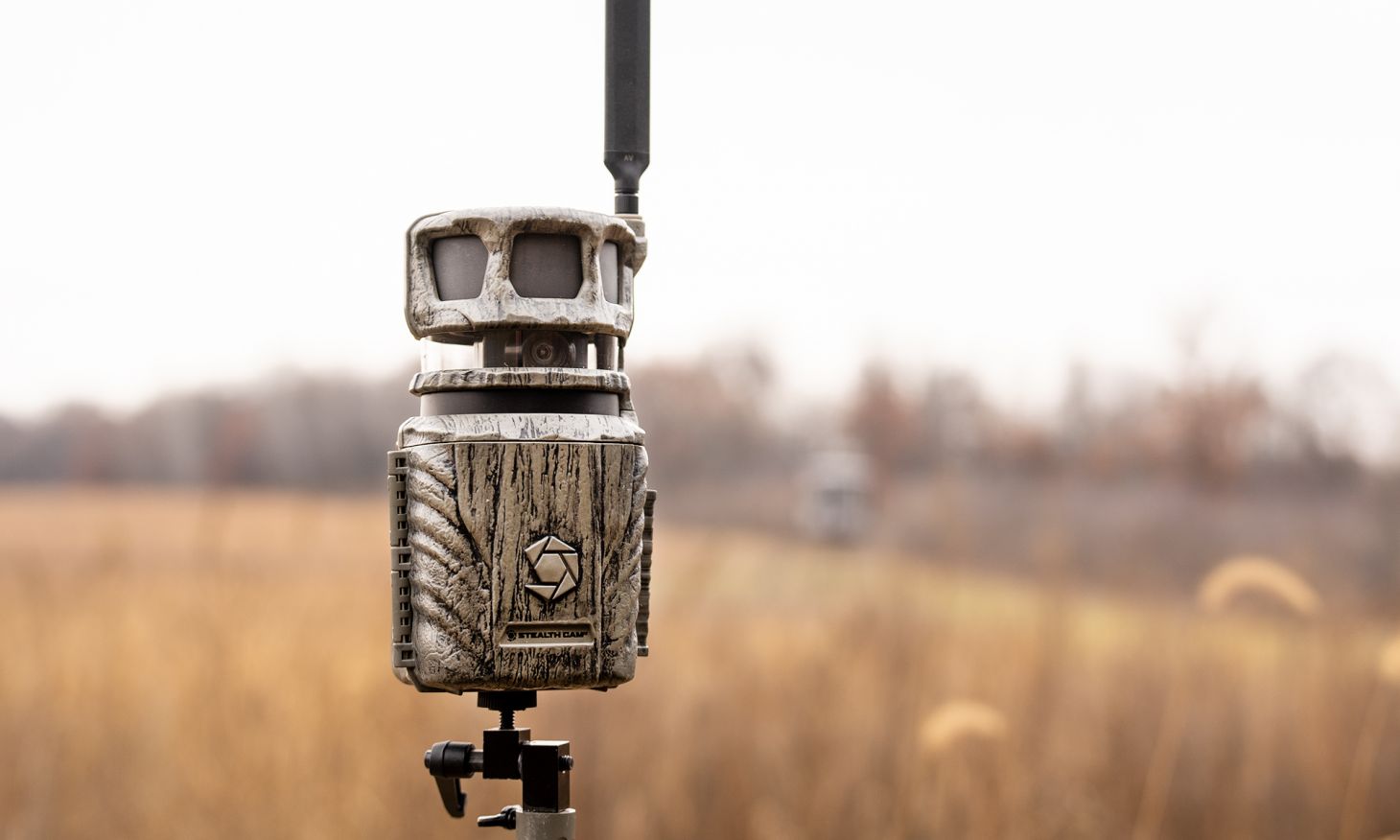 The new Stealth Cam Revolver 2.0 360 cellular trail camera.