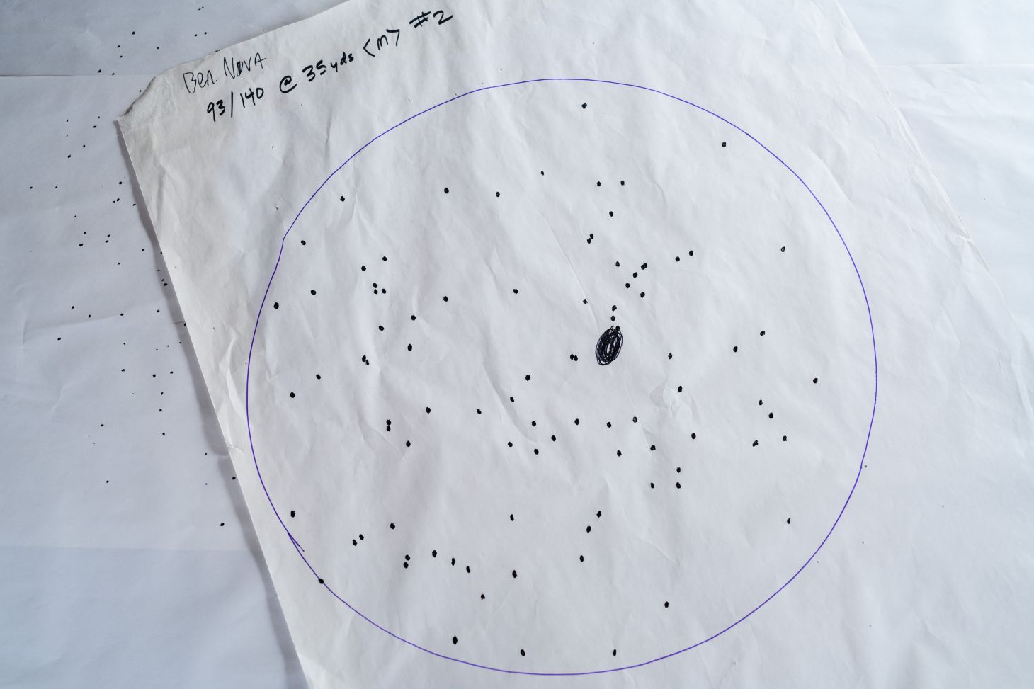 Benelli Nova patterning sheet