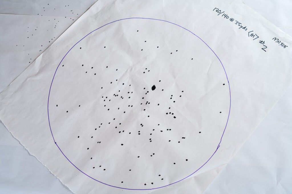 pattern score for Maxus II