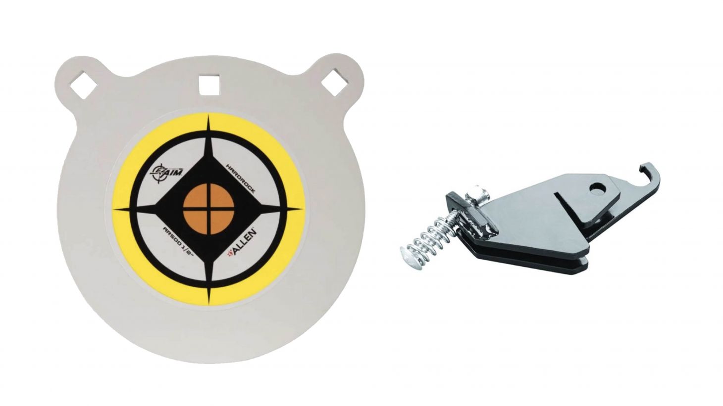 Allen Company EZ Aim Hardrock Gong on white background. 