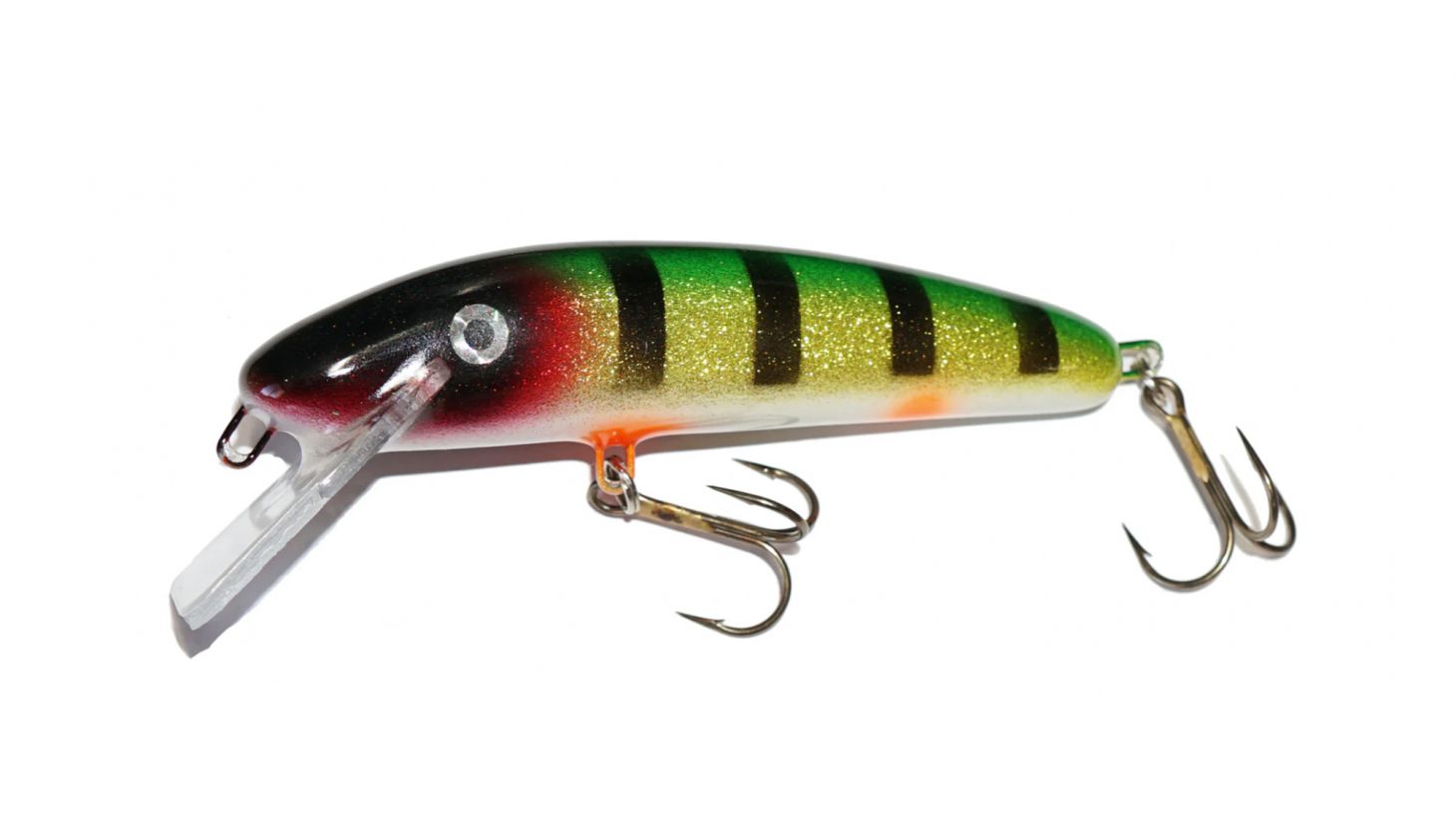 Slammer Minnow 5-inch on a white background. 
