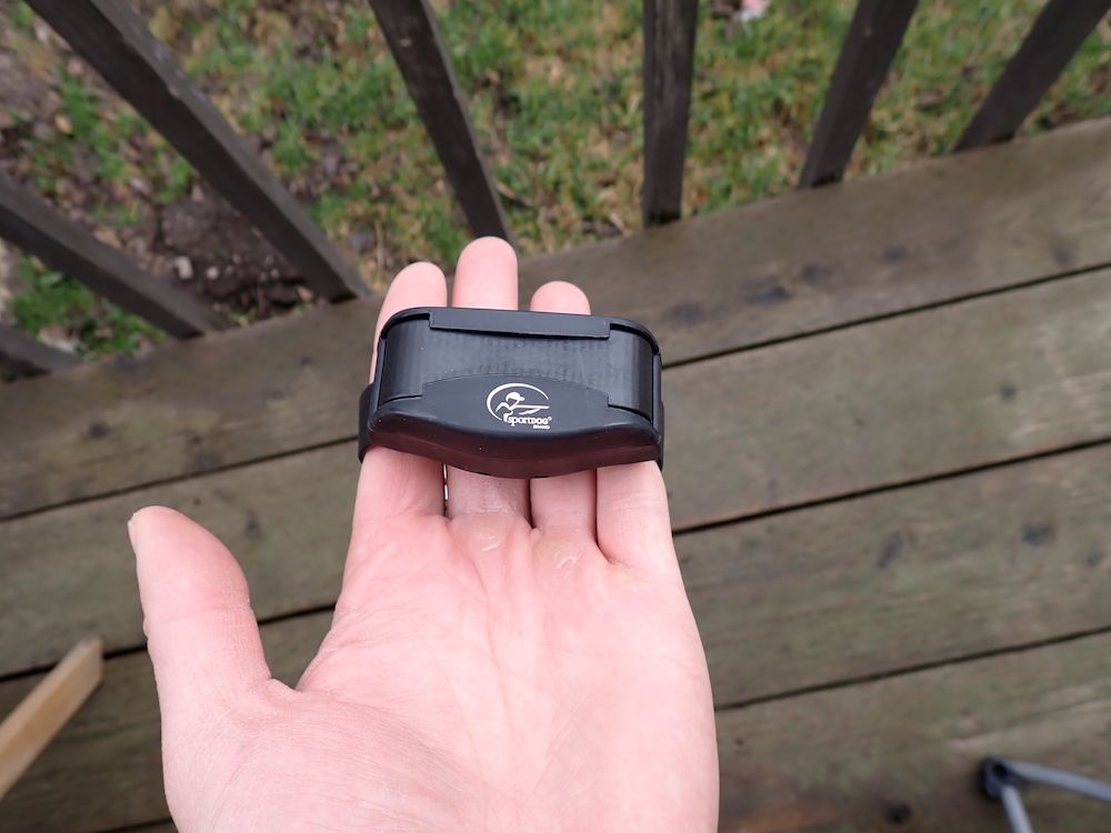 SportDog NoBark SBC-10 training collar during testing