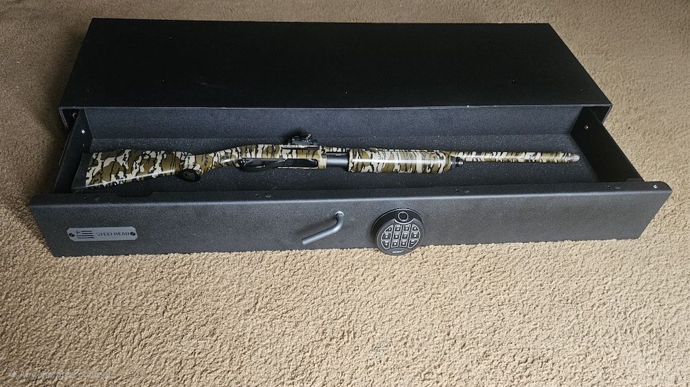 Steelhead Outdoors Undercover Safe during testing