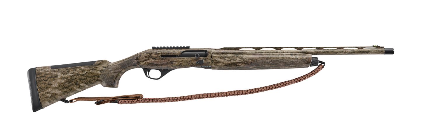 The new Stoeger 3000 semi-auto turkey shotgun on a white background. 