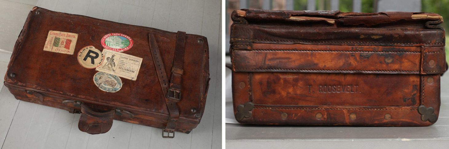 Theodore Roosevelt suitcase.