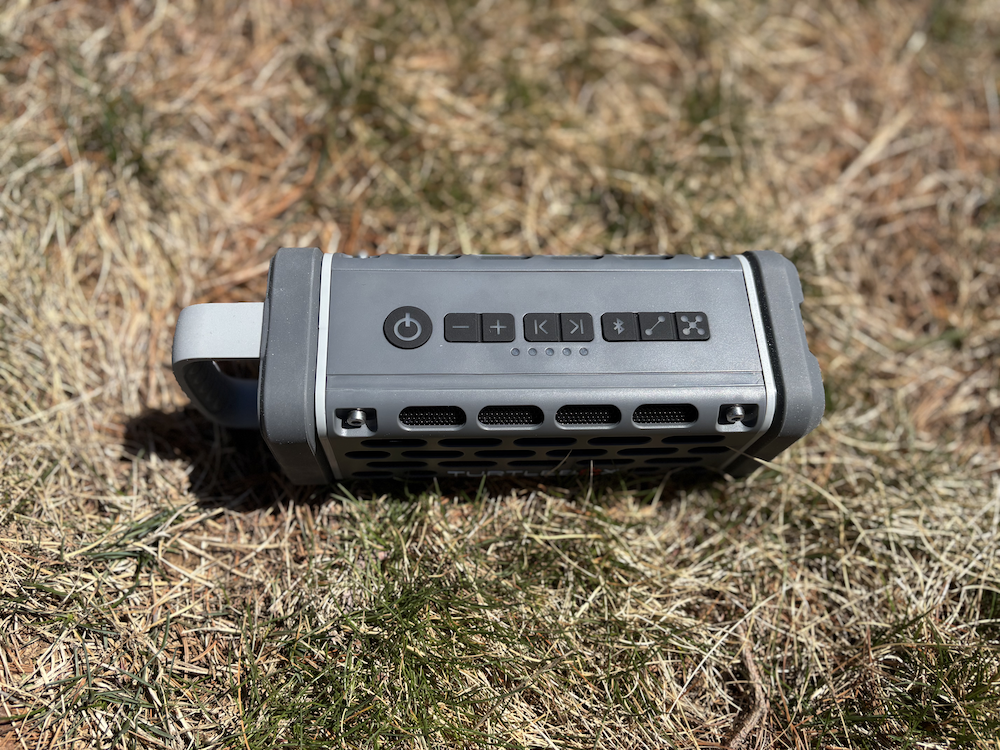 Turtlebox Ranger buttons during testing