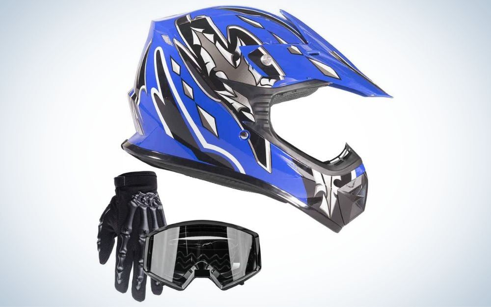 Typhoon HelmetsÃ¢€™ Youth Combo is the best youth helmet.