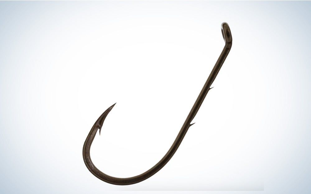 Bluegill Fishing photo of a Baitholder Hook.