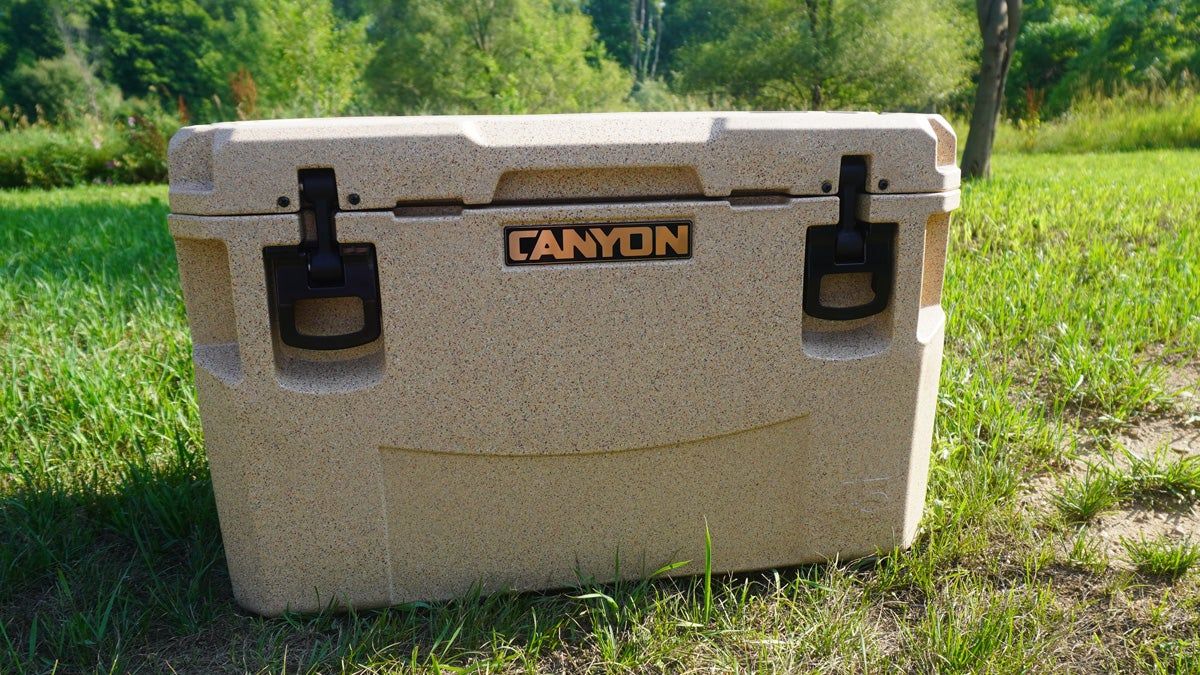 Canyon Pro 45 cooler during testing