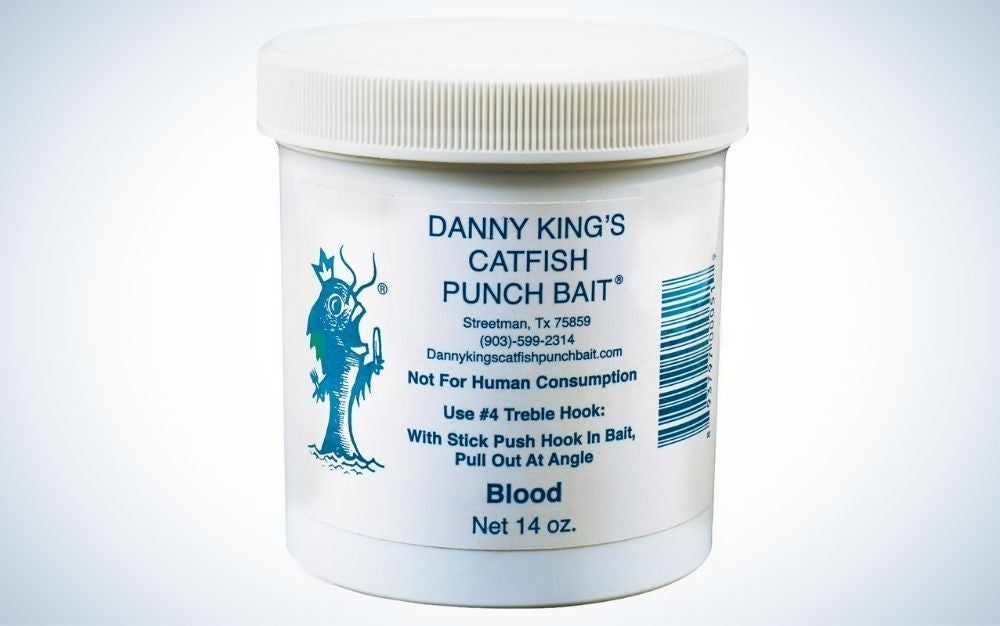 Danny KingÃ¢€™s Catfish Punch Bait is the best for treble hooks.