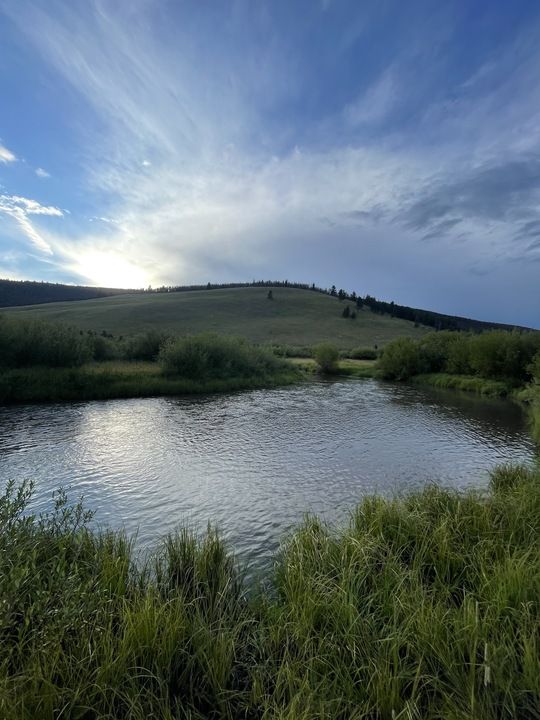 The North Fork of the Big Hole River in western Montanan. 