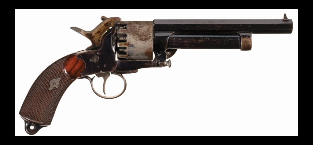 The LaMat revolver combination gun.