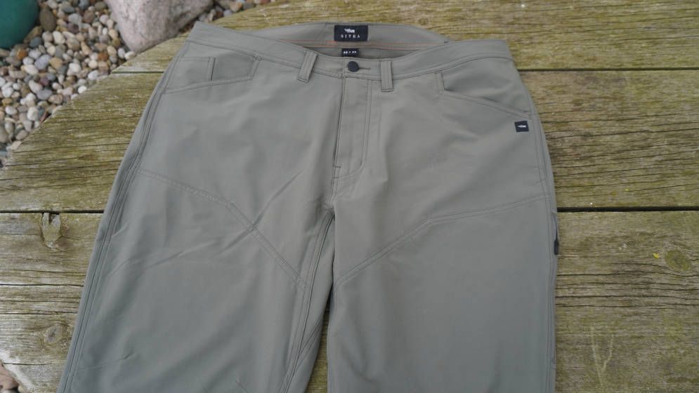 Sitka Mesa pants during testing