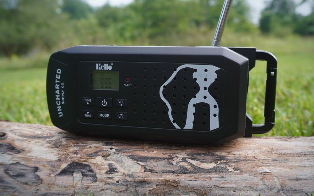 Uncharted Supply Co. NOAA Radio during testing