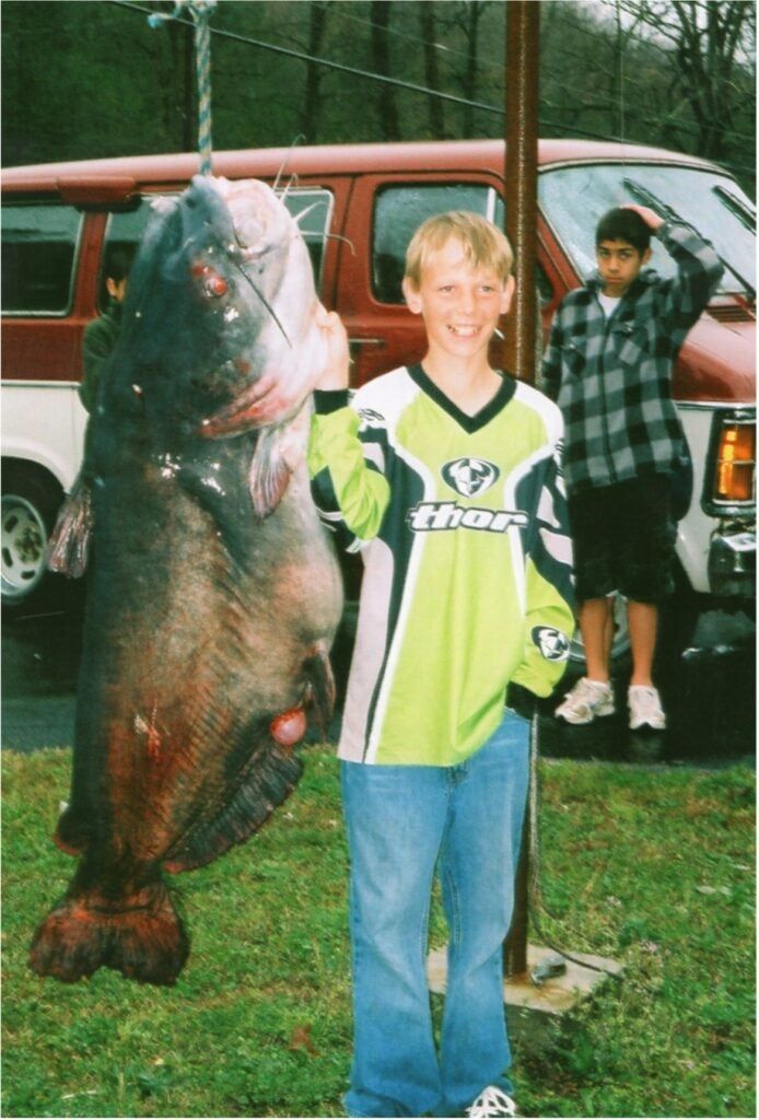 Zachery Lovelady's world record catfish